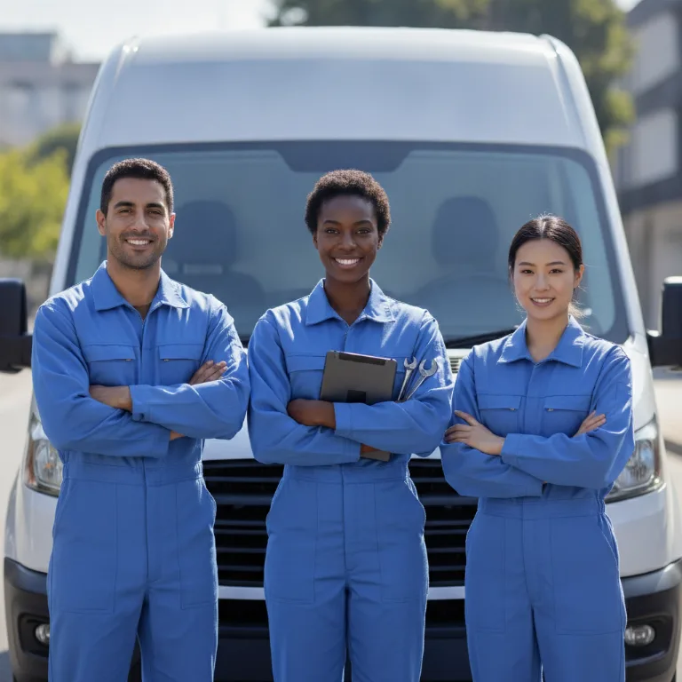 Autowerkstatt Team in Rottenburg